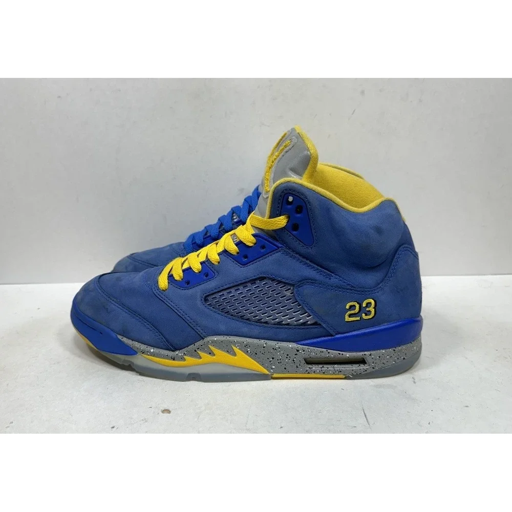 Nike Air Jordan 5 Retro Laney Varsity Royal Blue Mens Size 10.5 CD2720-400